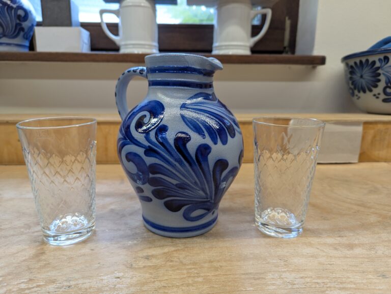 Bembelset mit 2 Gläsern 1 Liter (1)
