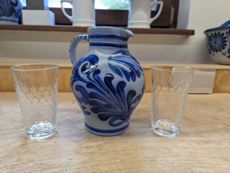 Bembelset mit 2 Gläsern 1 Liter (1)